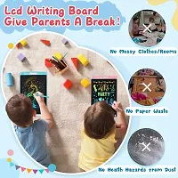 LCD Writing Tablet Screenwriting Toys Board Smart Digital E-Note Pad 8.5 Inch Light Weight Magic Slate for Drawing Playing Noting by Kids and Adults Best Birthday Gift Girls Boys, (Multicolor)-thumb1