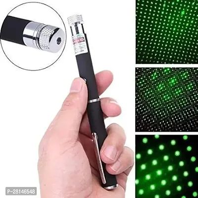 Multipurpose Green Laser Light Pen for Presentation with Adjustable Cap to Change Project Design.