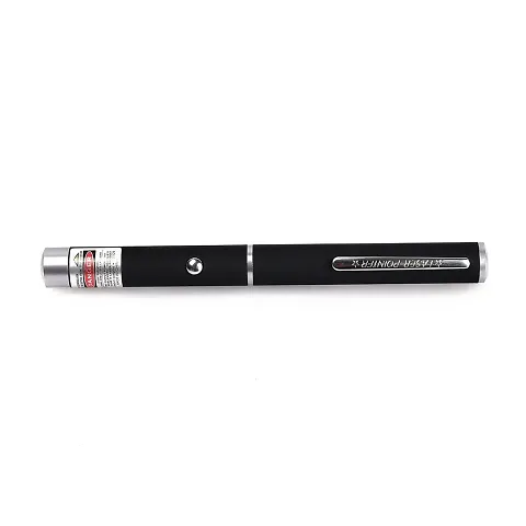 Basics Green Laser Pointer Party Pen with Disco Lights, Up to 5 Miles Range, and 2 AAA Cells (Battery Not Included)