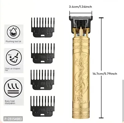 Buddha Style Beard Trimmer For Men, Professional Hair Clipper, Hair Trimmer and Shaver For Men Adjustable Blade Clipper and Shaver, Close Cut Precise Hair Machine, Body Trimmer.-thumb0