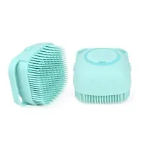 Silicone Brush with Shower Gel Dispenser-thumb2