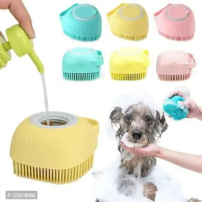 Silicone Brush with Shower Gel Dispenser-thumb4