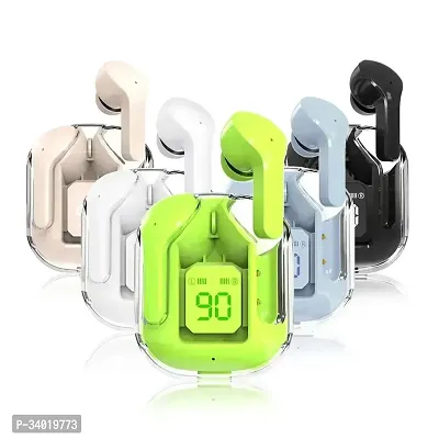 Ultrapods TWS Bluetooth Earbuds with Display, Transparent Design-thumb3