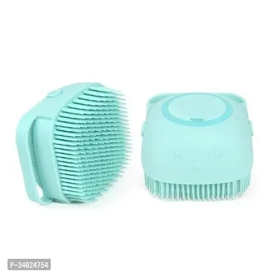 Silicone Bath Body Scrubber With Soap Dispenser Brush-thumb4