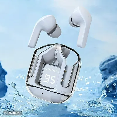 Modern Bluetooth Wireless Earbuds With Microphone