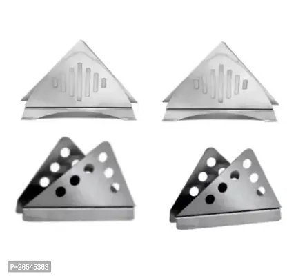 Stylish Steel Napkin Stand Combos Tissue Holder Set Of 4