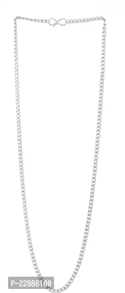 Alluring Silver Alloy Chain For Men-thumb3