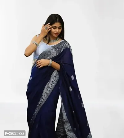 Classic Banarasi Soft Silk Saree for Women-thumb4