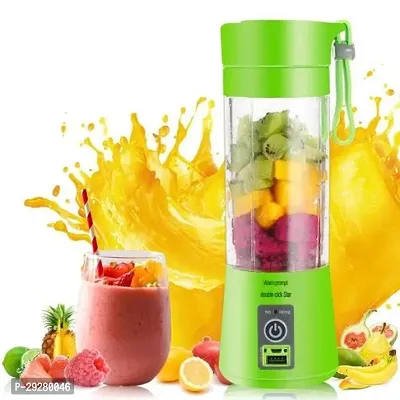 Rechargeable Mini Blender Fruit Mixer Machine Portable Electric Juicer grinder Cup 380ML Personal Blender Smoothie Maker USB Rechargeable Fruit Extractor and Mixer for Home Office Outdoor