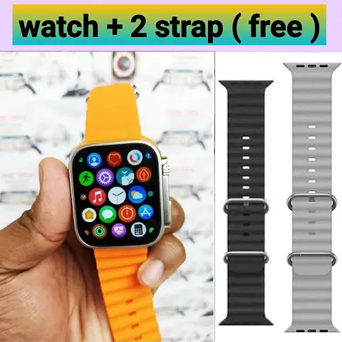 Modern Unisex Smart Watch With 2 Strap