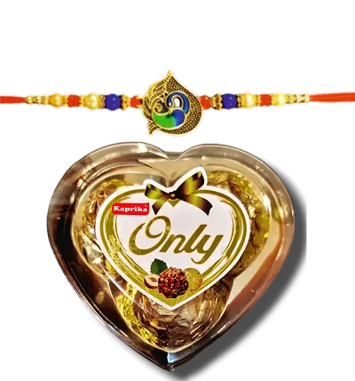Rakhi For Brother With Chocolate Gift