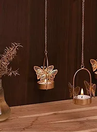 Butterfly Tealight Candle Holder Set For Diwali Decoration Christmas And Party Decorations-thumb3