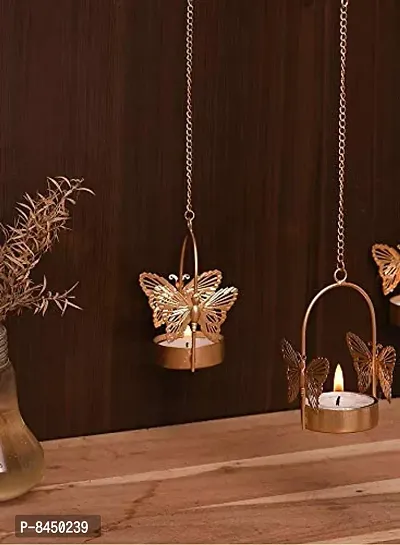 Butterfly Tealight Candle Holder Set For Diwali Decoration Christmas And Party Decorations-thumb4