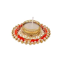 Lotus Tealight Candle Holder For Diwali Decoration And Party Decorations Pack Of 12-thumb2