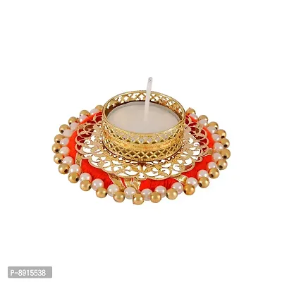 Lotus Tealight Candle Holder For Diwali Decoration And Party Decorations Pack Of 12-thumb3