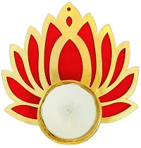 GiftZilla| Diwali Diya Tealight Candle Holder/Diwali Home Decoration/Diwali Gift/Colorful Indian Decoration for Festivals|Pack of 2|L85-thumb1