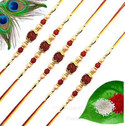 Stylish Rakhi for Brother for Rakshabandan Pack of 5