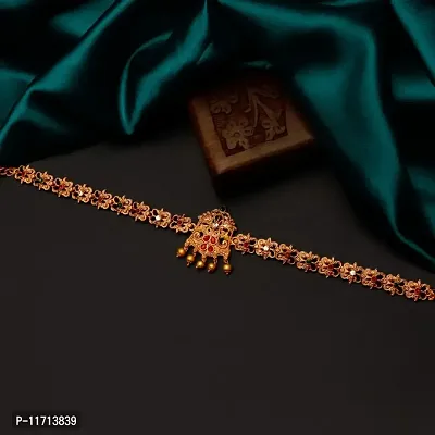 Pleasing Traditional Gold Plated Kamarband For Women