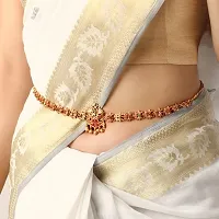 Pleasing Traditional Gold Plated Kamarband For Women-thumb1