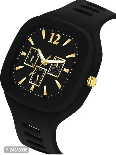 A07 Square Dial Black Miller Watch For Men-thumb4