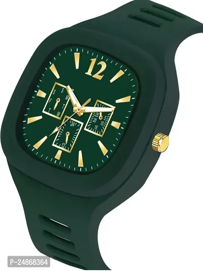 A07 Square Dial Green Miller Watch For Men-thumb5