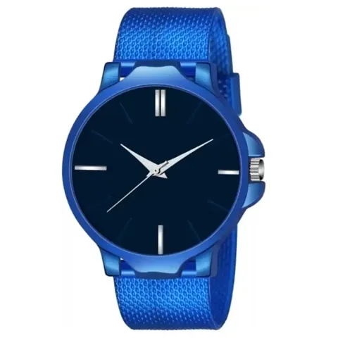 A48 Simple Formal PU Belt Big Casado Dial Watch For Men Women