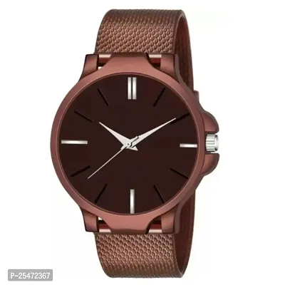 A48 Simple  Formal PU Belt Big Casado Dial Watch For Men  Women-thumb0