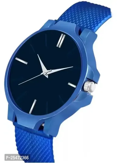 A48 Simple  Formal PU Belt Big Casado Dial Watch For Men  Women-thumb3