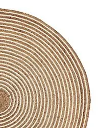 VANU? handwowen Jute Rug for Living Room,Dining Room,Bed Room,and Floor Braided Reversible Carpet for Bedroom-thumb3