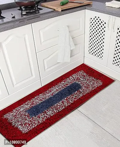 VANU? Hot Thread Kitchen Runner Floor Mat  Runner with Runner Size ( 120x40 cm ) LxW Centimetres and Bathmat Size ( 60x40 cm ) LxW Centimetres (D-06)-thumb2