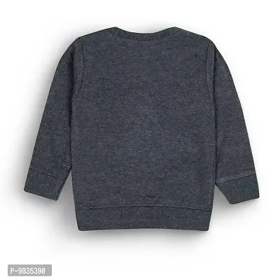 Mustmom? Soft and Comfortable Cute Casual Fleece Sweatshirt for Baby Boys and Girls Penguin (2-3Years, Grey)-thumb2