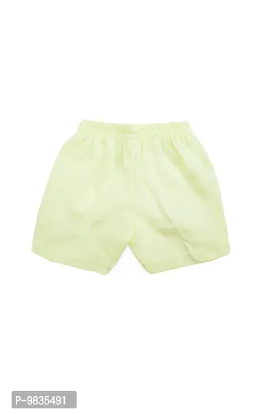 mustmom Baby Boys & Baby Girls Casual T-Shirt Cap, Shorts, Mitten, Socks, Handkerchief (Yellow)-thumb5