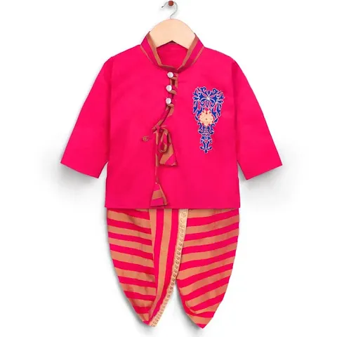 Ethnic Festive Kurta and Dhoti Set for Boys