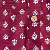 mustmom Full Sleeve Cotton Ethnic Dress Kids Lungi Dhoti Kurta Set for Boy-thumb3