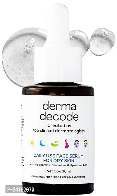 Derma Decode Hydrating Face Serum For Dry Skin 30Ml