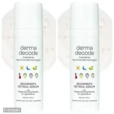 Derma Decode Retinol Night Serum For Face 60Ml Pack Of 2-thumb0