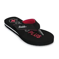 Black Eva Embellished Slippers   Flip Flops For Women-thumb3
