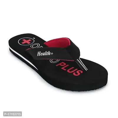Black Eva Embellished Slippers   Flip Flops For Women-thumb4