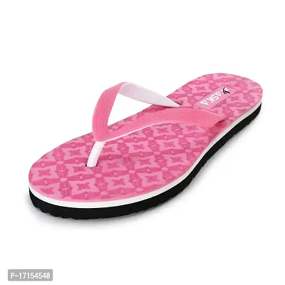 Pink Eva Solid Slippers   Flip Flops For Women-thumb2
