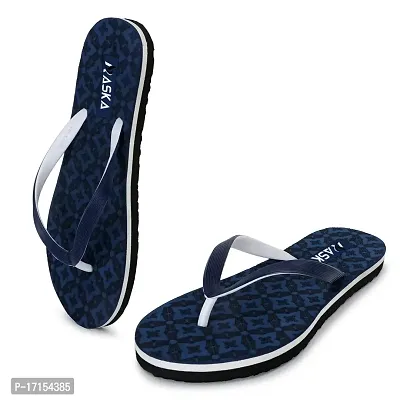Blue Eva Solid Slippers   Flip Flops For Women-thumb4