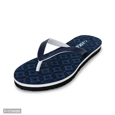 Blue Eva Solid Slippers   Flip Flops For Women-thumb2