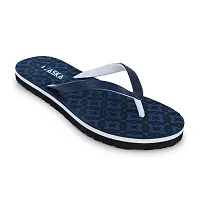 Blue Eva Solid Slippers   Flip Flops For Women-thumb4