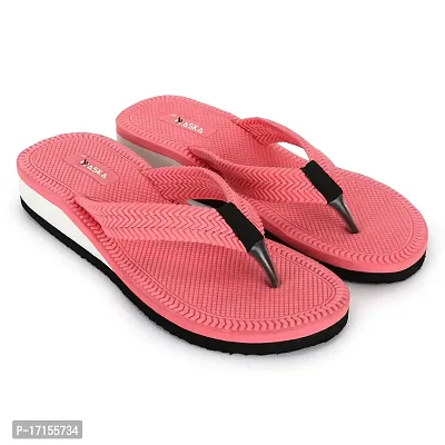 aaska Best Quality Embossed Flip Flops  Slippers for Women and Girls| Anti Skid| Super Soft,Comfortable  Stylish