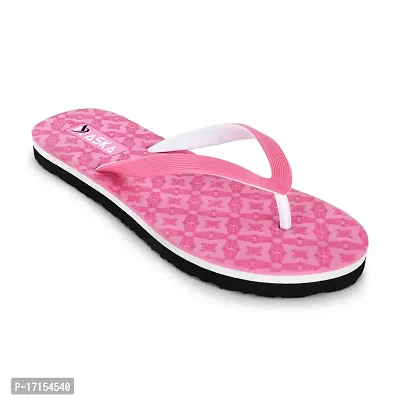 Pink Eva Solid Slippers   Flip Flops For Women-thumb5