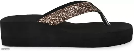 Gold Color Aaska Simar Slippers For Girls and Women | Daily Footwear| Party wear| Office wear-thumb0