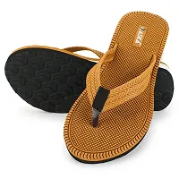 Brown Color Aaska Trendy Embossing Slippers-thumb3