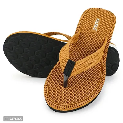 Brown Color Aaska Trendy Embossing Slippers-thumb4