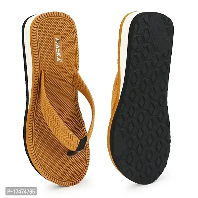 Brown Color Aaska Trendy Embossing Slippers-thumb2