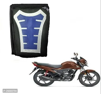 Asesome Creation TCP BIKE TANK COVER WATERPROOF BLUE Strap Honda Livo Universal For Bike Bike Tank Cover