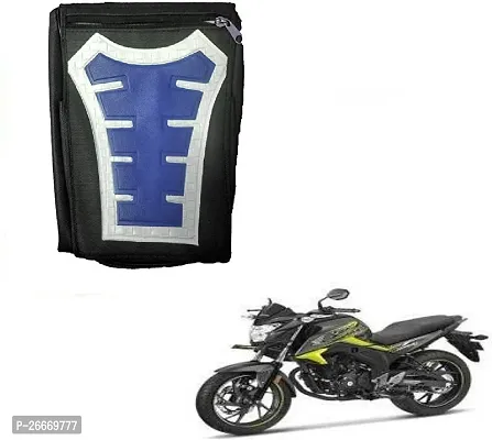 Asesome Creation TCP8 BIKE TANK COVER WATERPROOF BLUE Strap Yamaha FZ Universal For Bike Bike Tank Cover